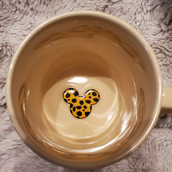 Disney Parks Animal Kingdom 3D Animal Print Mickey Ears Safari Coffee Mug - Picture 4 of 4